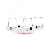 Набор тумблеров для сока/воды "Gamba de Vero", набор 6шт. 